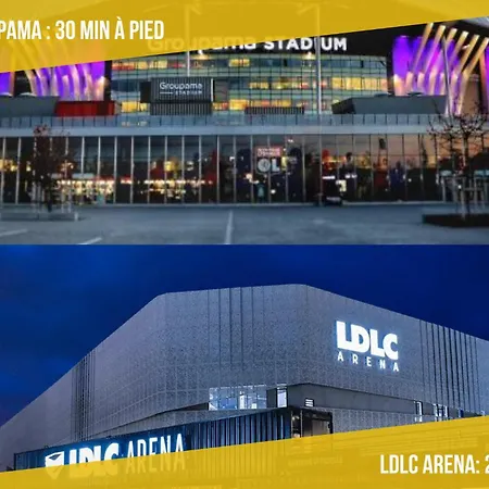 Διαμέρισμα T2 Sweet Horizon - Groupama, Ldlc, Euroexpo, Grand Large